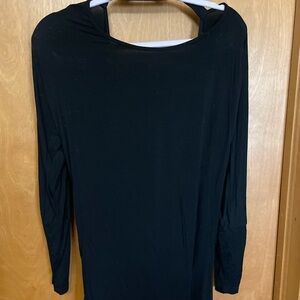 Black Long Sleeve Top